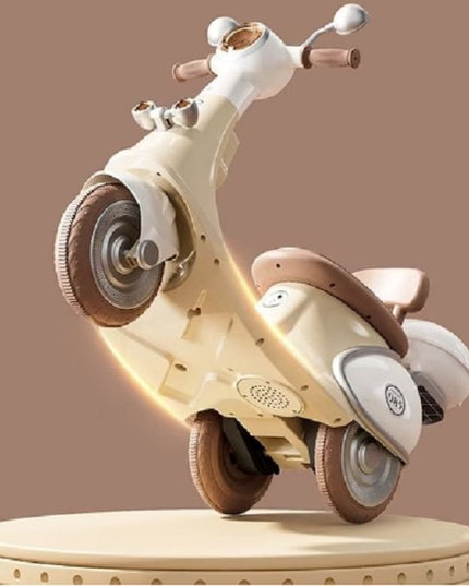 Motocicletă Electrică cu 3 Roti, Acumulator Încarcare, Anti-Rasturnare, Lumini, Sunete, Baterie 6V 7Ah, Telecomanda