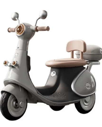 Motocicletă Electrică cu 3 Roti, Acumulator Încarcare, Anti-Rasturnare, Lumini, Sunete, Baterie 6V 7Ah, Telecomanda