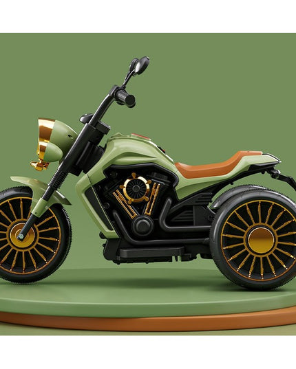 Motocicleta Electrica cu Acumulator, Bluetooth, Sistem Anti-Rasturnare, Sistem de Lumini si Sunet, 1-8 Ani