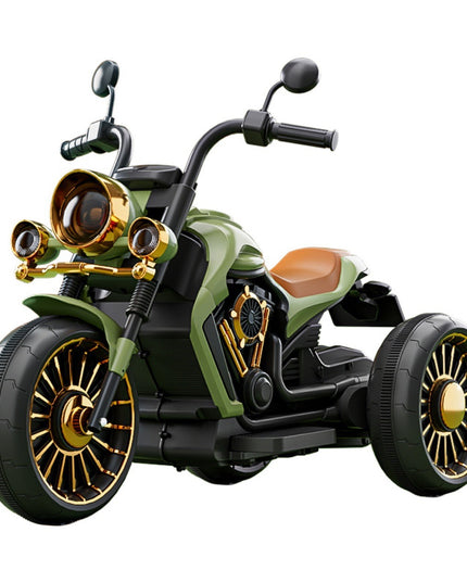 Motocicleta Electrica cu Acumulator, Bluetooth, Sistem Anti-Rasturnare, Sistem de Lumini si Sunet, 1-8 Ani