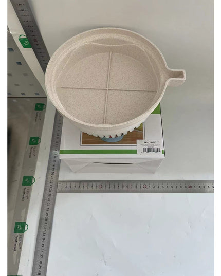 Bol Feliator pentru Salata, Castron Multifunctional pentru Legume si Fructe, pentru Spalat si Taiat Legumele, cu Scurgere si Tocator, Ergonomic, Protectie pentru Maini