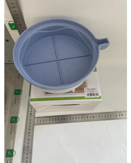 Bol Feliator pentru Salata, Castron Multifunctional pentru Legume si Fructe, pentru Spalat si Taiat Legumele, cu Scurgere si Tocator, Ergonomic, Protectie pentru Maini