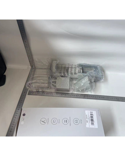 Feliator de Legume Multifunctional, Taieturi Diferite, Razatoare pentru Bucatarie, Taietor de Cartofi, Presa Manuala, Pliabila, Extensibila, PP PET