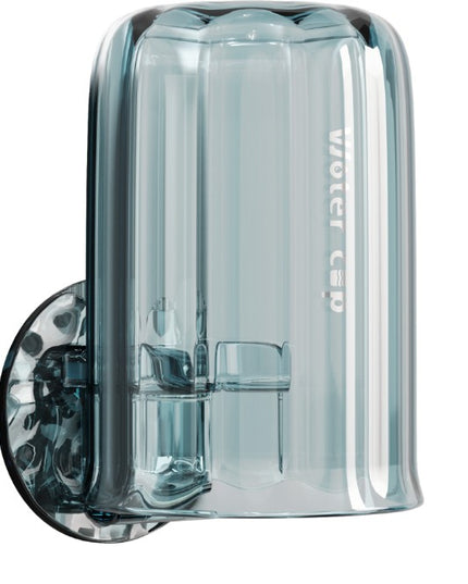 Suport Multifunctional 1, Pahar si Suport pentru Periuta de Dinti, Plastic, Dimensiune: