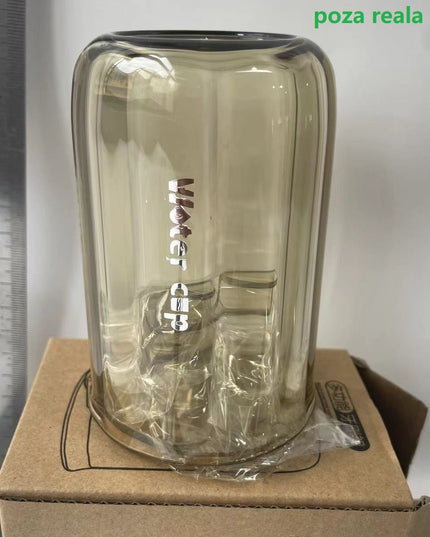 Suport Multifunctional 1, Pahar si Suport pentru Periuta de Dinti, Plastic, Dimensiune: