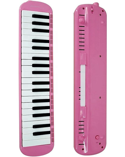 Muzicuta Melodica 32 Clape, din ABS, pentru Incepatori, 45 x 13 x 7 cm, Include Husa si Suflator