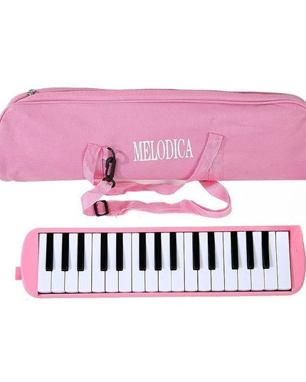 Muzicuta Melodica 32 Clape, din ABS, pentru Incepatori, 45 x 13 x 7 cm, Include Husa si Suflator