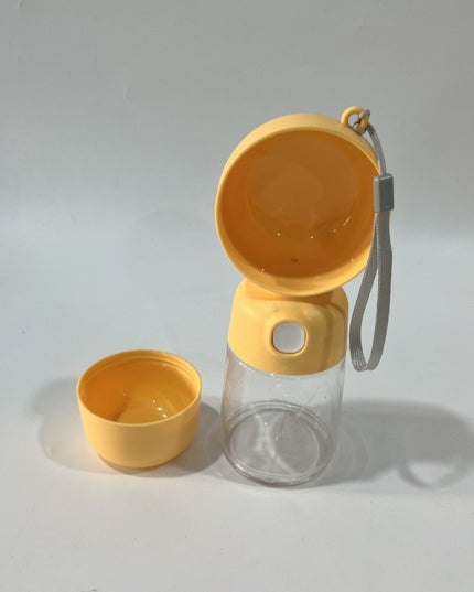 Sticla Animale, Portabila, pentru Hrana si Apa, din ABS, 400 ml/182 ml