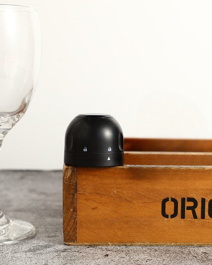 Capac de Etansare a Sticlei de Sampanie, Rotativ, On-Off, Silicon, Reutilizabil, Usor de Depozitat si Folosit