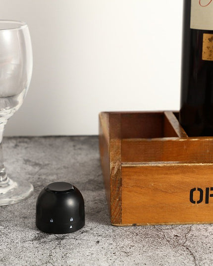 Capac de Etansare a Sticlei de Sampanie, Rotativ, On-Off, Silicon, Reutilizabil, Usor de Depozitat si Folosit