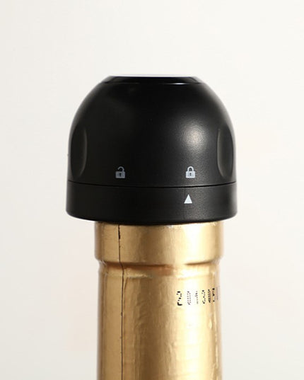 Capac de Etansare a Sticlei de Sampanie, Rotativ, On-Off, Silicon, Reutilizabil, Usor de Depozitat si Folosit