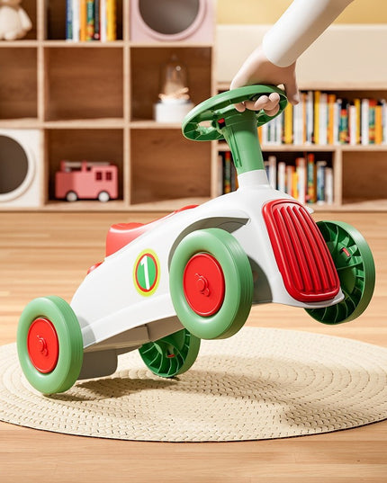 Masinuta Ride-On cu Sistem Anti-Rasturnare, Claxon pe Volan, 1-6 Ani