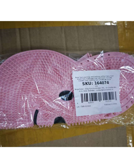 Covoras de Baie, pentru Masaj/Spalat Picioare, din TPE, Antiderapant,Model Iepuras