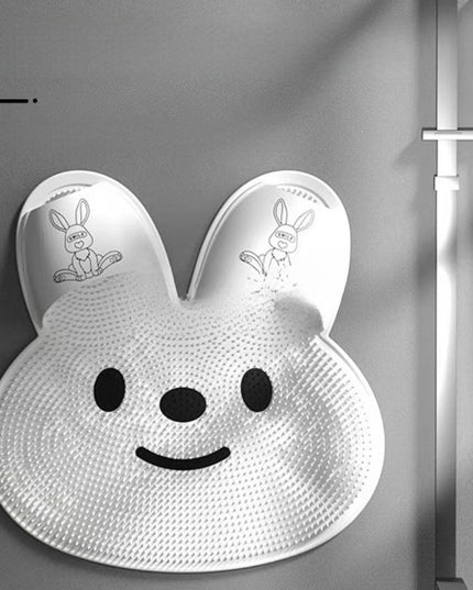 Covoras de Baie, pentru Masaj/Spalat Picioare, din TPE, Antiderapant,Model Iepuras