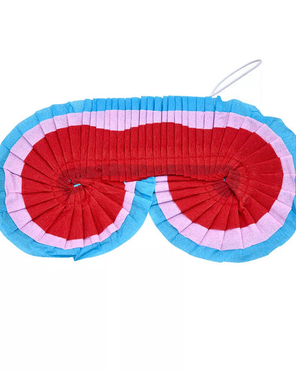 Masca BLINDFOLD pentru Pinata, din 3 bucati, Accesoriu pentru Pinata din Hartie Creponata