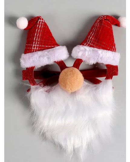 Ochelari de Craciun, cu Nas si Barba, Model Mos Craciun,