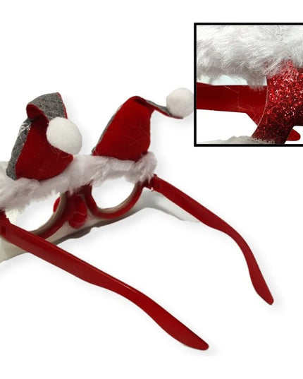 Ochelari de Craciun, cu Nas si Barba, Model Mos Craciun,