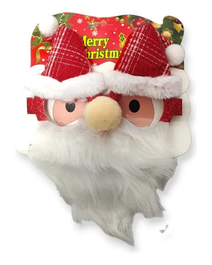 Ochelari de Craciun, cu Nas si Barba, Model Mos Craciun