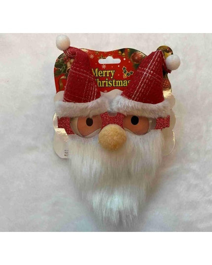 Ochelari de Craciun, cu Nas si Barba, Model Mos Craciun,