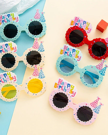 Ochelari Decorativi, pentru Petrecere, din ABS, Unisex, Model Happy Birthday