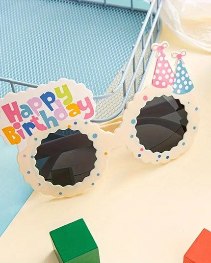 Ochelari Decorativi, pentru Petrecere, din ABS, Unisex, Model Happy Birthday