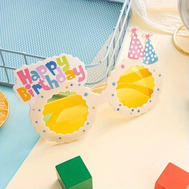 Ochelari Decorativi, pentru Petrecere, din ABS, Unisex, Model Happy Birthday