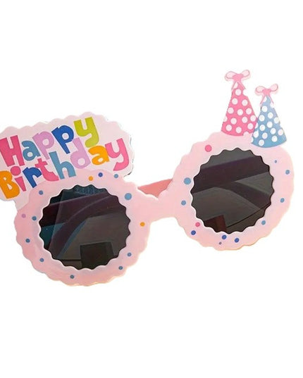 Ochelari Decorativi, pentru Petrecere, din ABS, Unisex, Model Happy Birthday