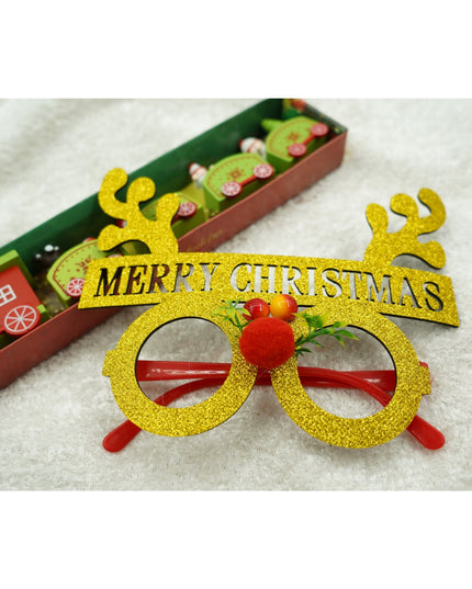 Ochelari petrecere de Craciun, rotunzi