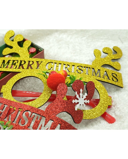 Ochelari petrecere de Craciun, rotunzi