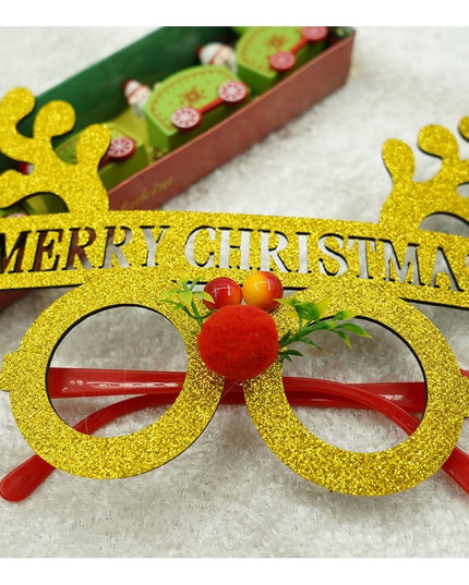Ochelari petrecere de Craciun, rotunzi