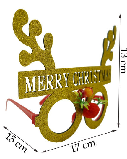 Ochelari petrecere de Craciun, rotunzi