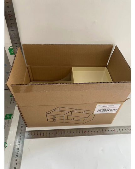 de Depozitare pentru Birou, Pentru Makeup, Papetarie, Organizator Cosmetice, 2 Sertare si Compartimente Multiple, Model Iepuras, Plastic