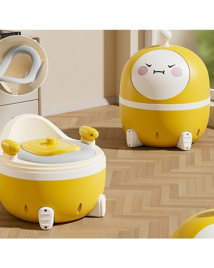 Olita 2in1, Model Ou, cu Reductor WC, din Plastic, cu Muzica si Lumini