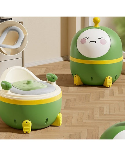 Olita 2in1, Model Ou, cu Reductor WC, din Plastic, cu Muzica si Lumini