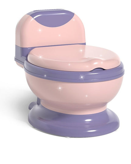 Olita Bebelusi, pentru Copii 1 - 8 Ani, Model Toaleta Adulti, Colac Moale PVC, Compartiment Detasabil, Depozitare Hartie