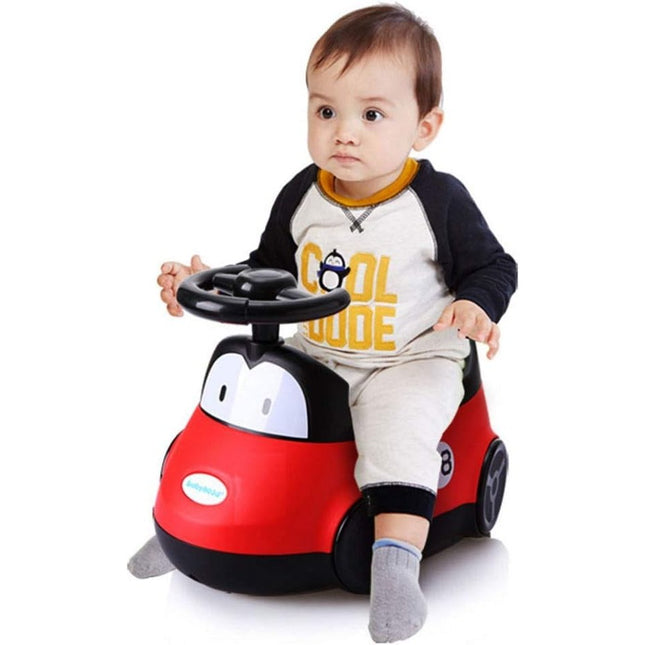 Olita pentru Copii, +1an, Portabila, Design Masinuta cu Capac, Model Prietenos, Non-Toxic, Compartiment Detasabil, Usor de Curatat