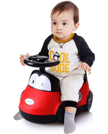 Olita pentru Copii, +1an, Portabila, Design Masinuta cu Capac, Model Prietenos, Non-Toxic, Compartiment Detasabil, Usor de Curatat