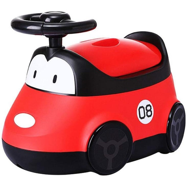 Olita pentru Copii, +1an, Portabila, Design Masinuta cu Capac, Model Prietenos, Non-Toxic, Compartiment Detasabil, Usor de Curatat