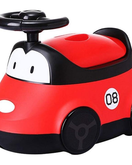 Olita pentru Copii, +1an, Portabila, Design Masinuta cu Capac, Model Prietenos, Non-Toxic, Compartiment Detasabil, Usor de Curatat