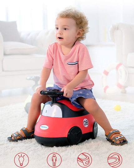 Olita pentru Copii, +1an, Portabila, Design Masinuta cu Capac, Model Prietenos, Non-Toxic, Compartiment Detasabil, Usor de Curatat