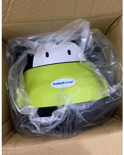 Olita pentru Copii, +1an, Portabila, Design Masinuta cu Capac, Model Prietenos, Non-Toxic, Compartiment Detasabil, Usor de Curatat