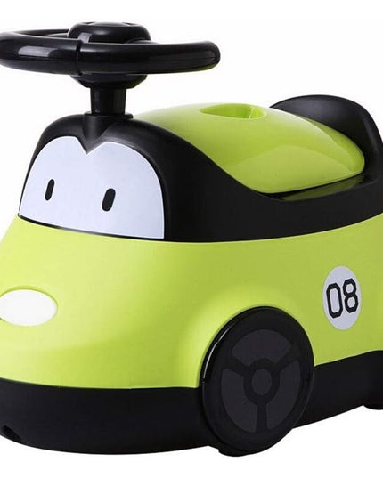 Olita pentru Copii, +1an, Portabila, Design Masinuta cu Capac, Model Prietenos, Non-Toxic, Compartiment Detasabil, Usor de Curatat