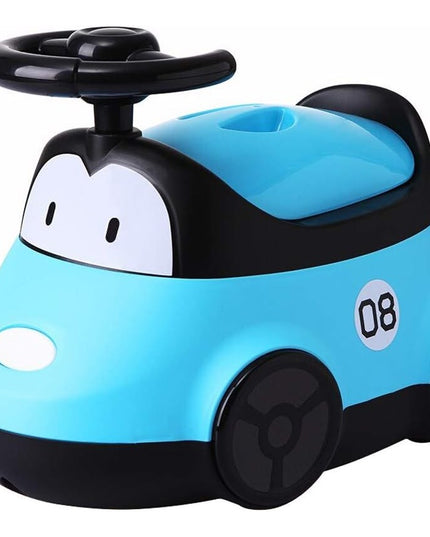 Olita pentru Copii, +1an, Portabila, Design Masinuta cu Capac, Model Prietenos, Non-Toxic, Compartiment Detasabil, Usor de Curatat