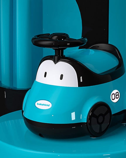 Olita pentru Copii, +1an, Portabila, Design Masinuta cu Capac, Model Prietenos, Non-Toxic, Compartiment Detasabil, Usor de Curatat