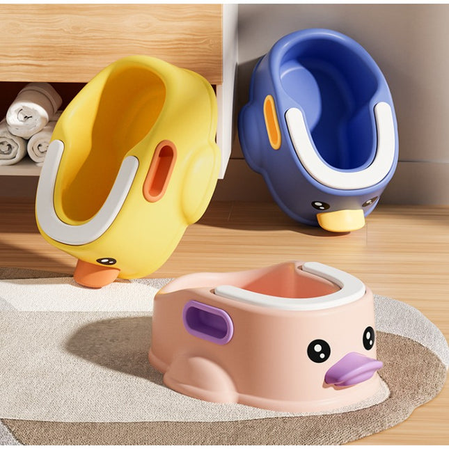 Olita pentru Copii, +1an, Portabila, Design Ratusca, Model Prietenos, Non-Toxic, Compartiment Detasabil, cu Maner, Usor de Curatat