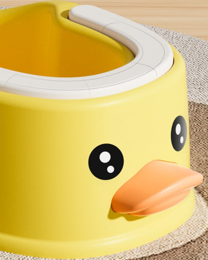 Olita pentru Copii, +1an, Portabila, Design Ratusca, Model Prietenos, Non-Toxic, Compartiment Detasabil, cu Maner, Usor de Curatat