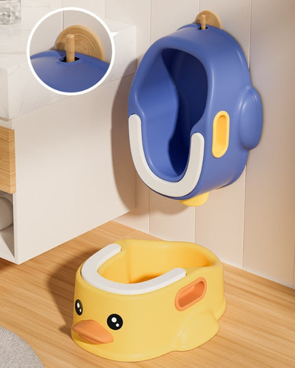 Olita pentru Copii, +1an, Portabila, Design Ratusca, Model Prietenos, Non-Toxic, Compartiment Detasabil, cu Maner, Usor de Curatat