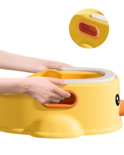 Olita pentru Copii, +1an, Portabila, Design Ratusca, Model Prietenos, Non-Toxic, Compartiment Detasabil, cu Maner, Usor de Curatat