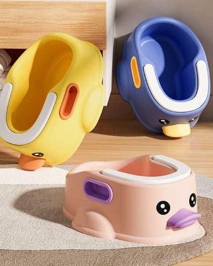 Olita pentru Copii, +1an, Portabila, Design Ratusca, Model Prietenos, Non-Toxic, Compartiment Detasabil, cu Maner, Usor de Curatat