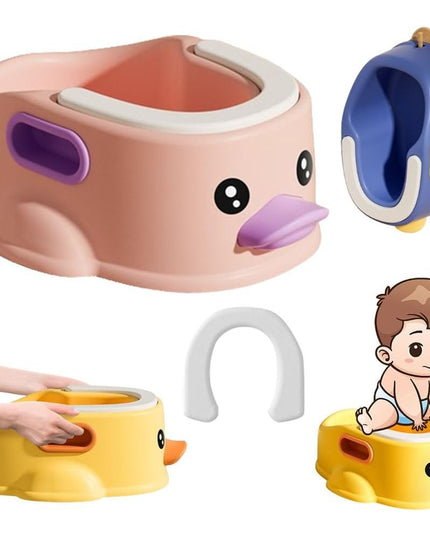 Olita pentru Copii, +1an, Portabila, Design Ratusca, Model Prietenos, Non-Toxic, Compartiment Detasabil, cu Maner, Usor de Curatat